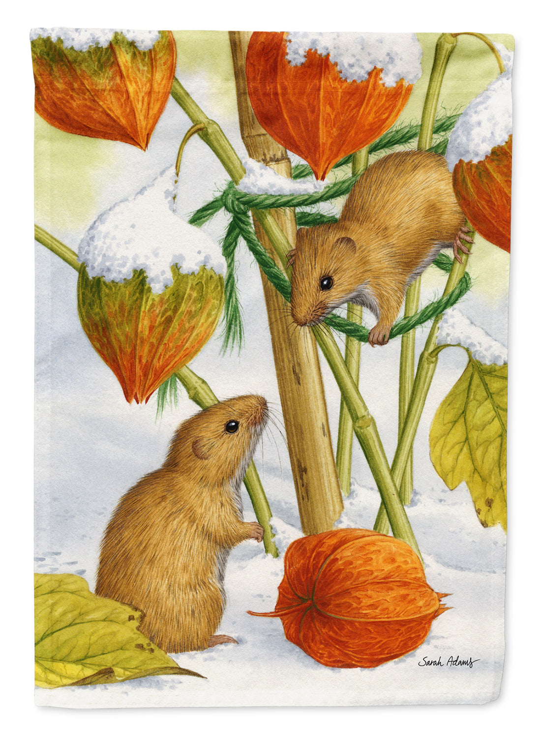 Harvest Mice Flag Garden Size ASA2029GF.