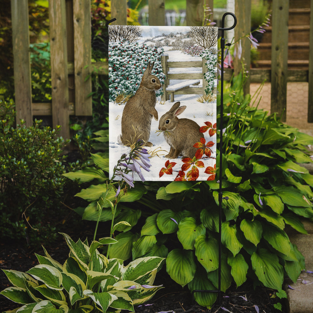 Rabbits Flag Garden Size ASA2034GF.