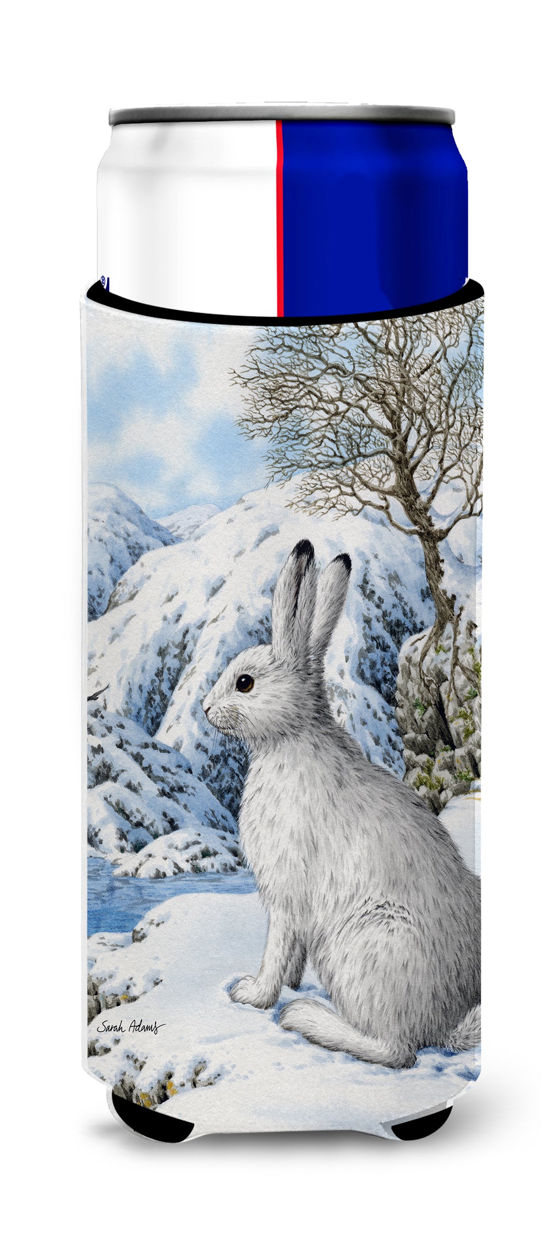 Mountain Hare White Rabbit Ultra Beverage Insulators for slim cans ASA2037MUK  the-store.com.