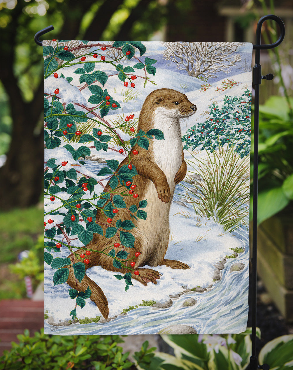 Otter Flag Garden Size ASA2047GF.