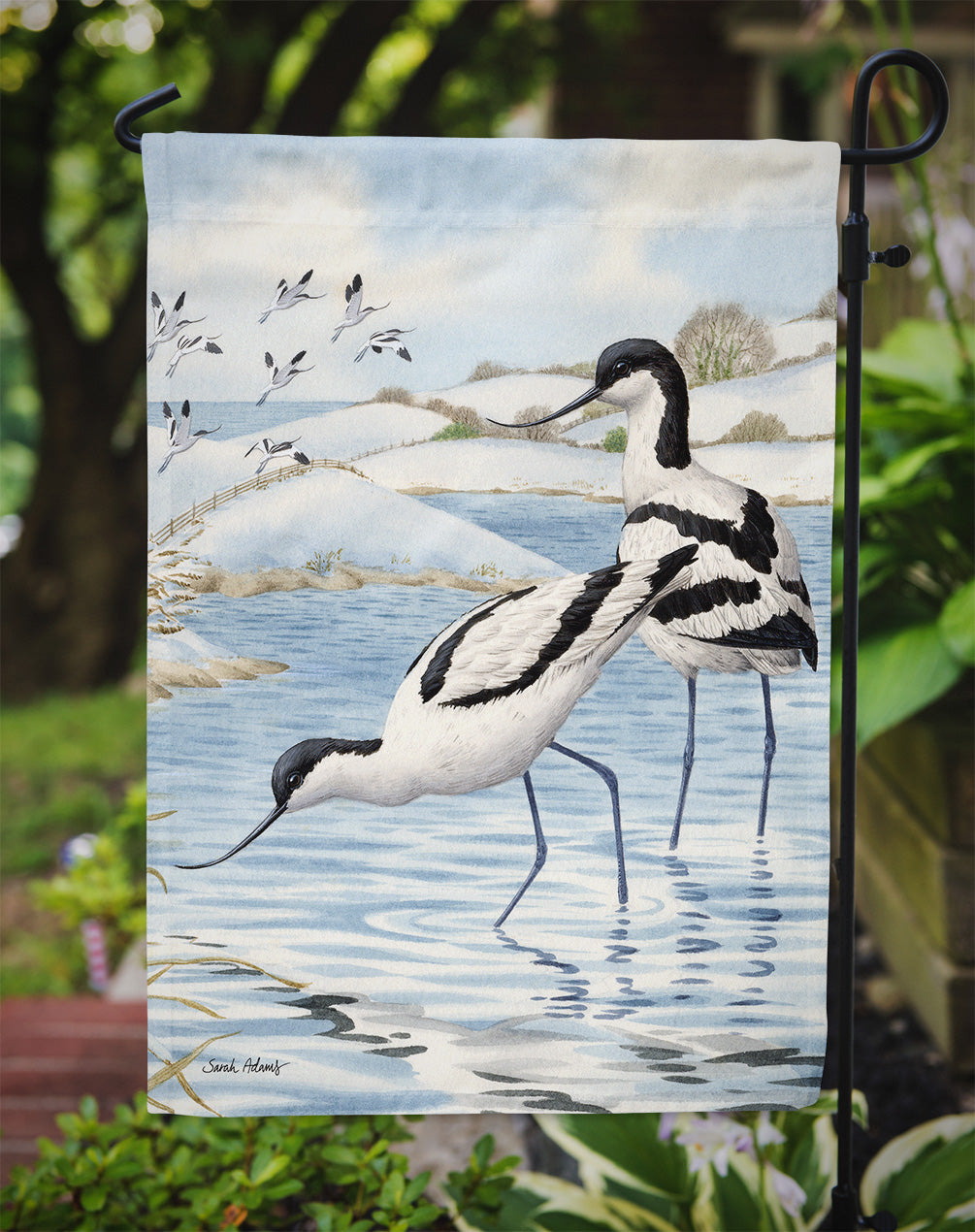 Avocets Flag Garden Size ASA2056GF.