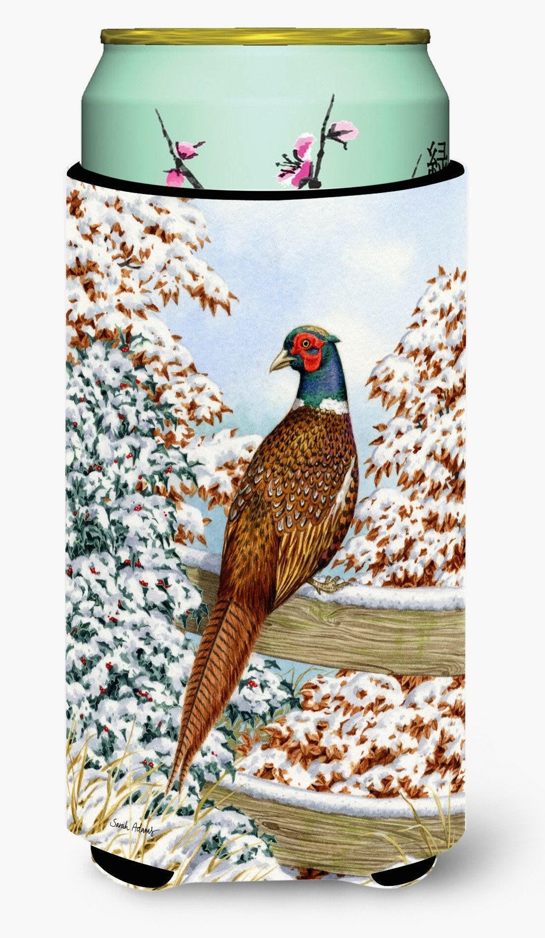 Pheasant Tall Boy Beverage Insulator Hugger ASA2062TBC by Caroline&#39;s Treasures