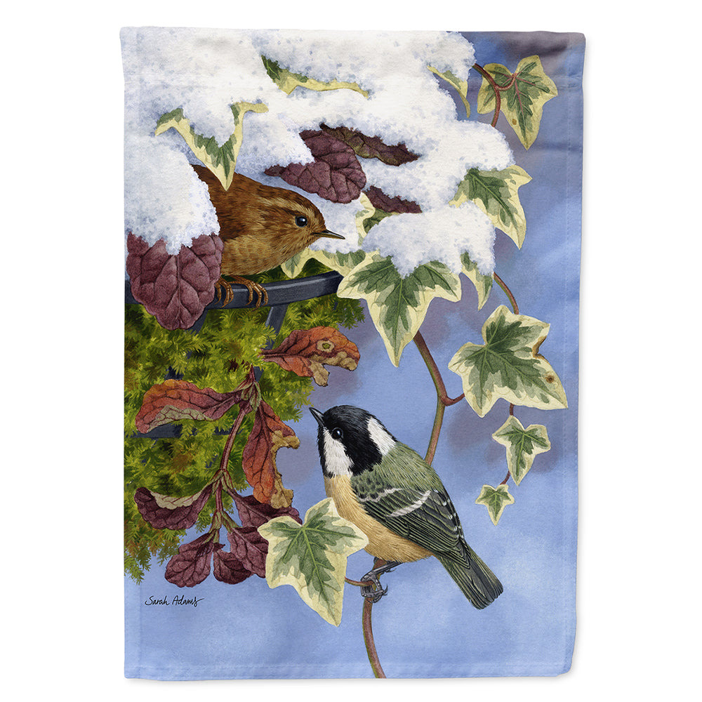 Coal Tit & Wren Flag Canvas House Size ASA2064CHF  the-store.com.