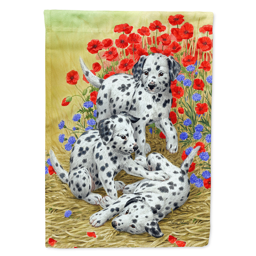 Dalmatian Pups Flag Canvas House Size ASA2071CHF  the-store.com.