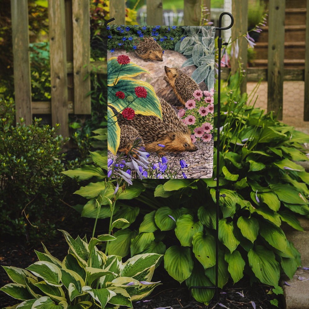 Hedgehogs Flag Garden Size ASA2072GF.