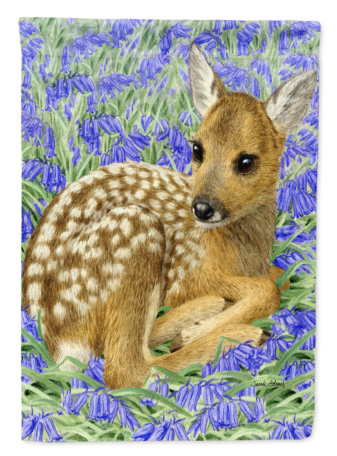 Deer Fawn Flag Garden Size ASA2082GF.