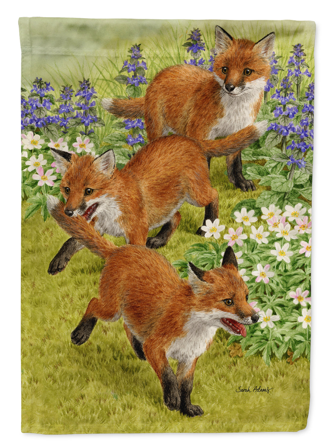 Fox Cubs Flag Canvas House Size ASA2083CHF  the-store.com.