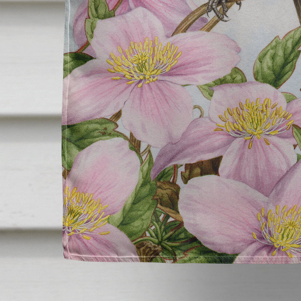 Spotted Flycatcher Flag Canvas House Size ASA2088CHF  the-store.com.