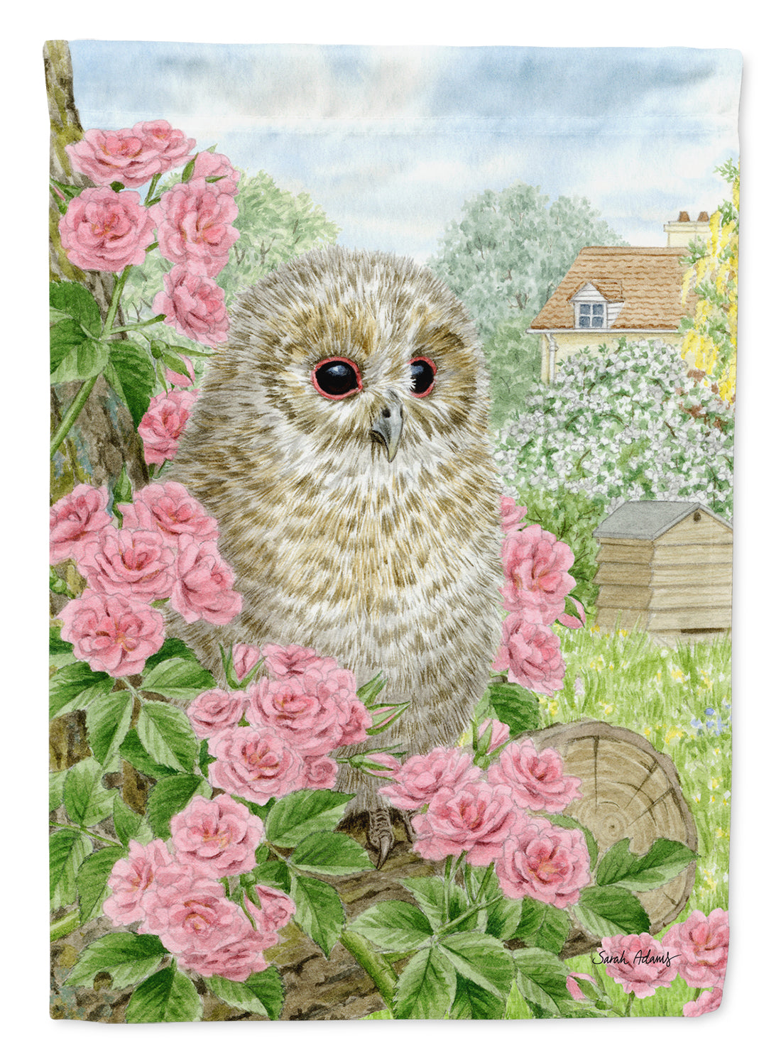 Tawny Owlet Flag Garden Size ASA2109GF.