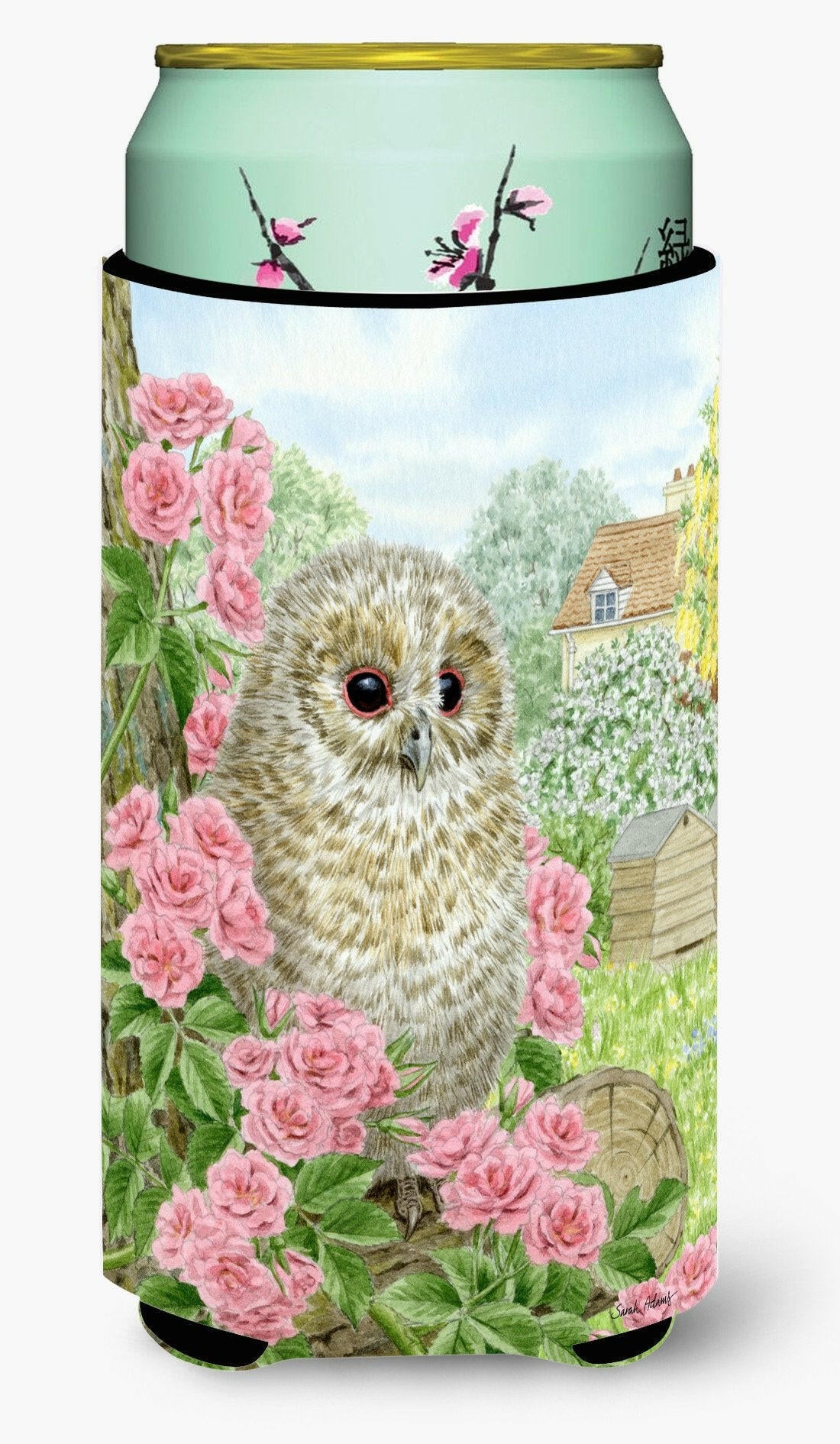 Tawny Owlet Tall Boy Beverage Insulator Hugger ASA2109TBC by Caroline's Treasures