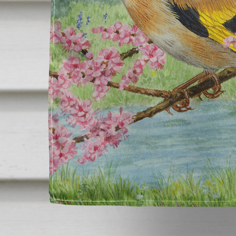 European Goldfinches Flag Canvas House Size ASA2119CHF  the-store.com.