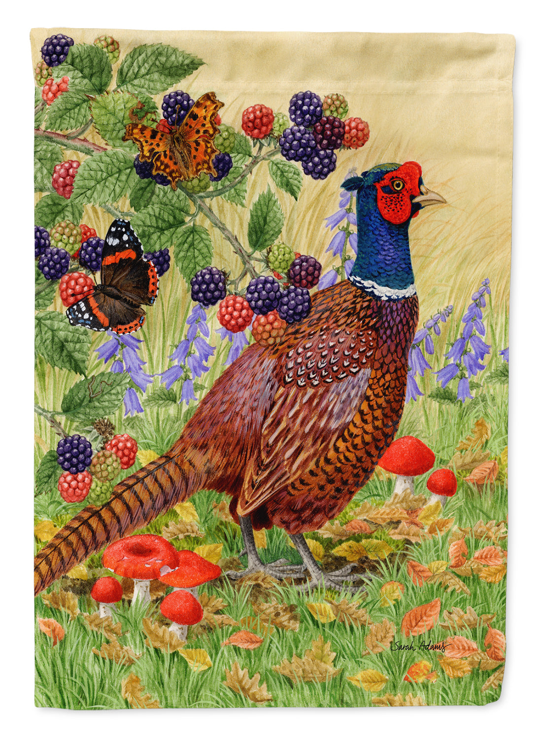 Pheasant Flag Garden Size ASA2121GF.