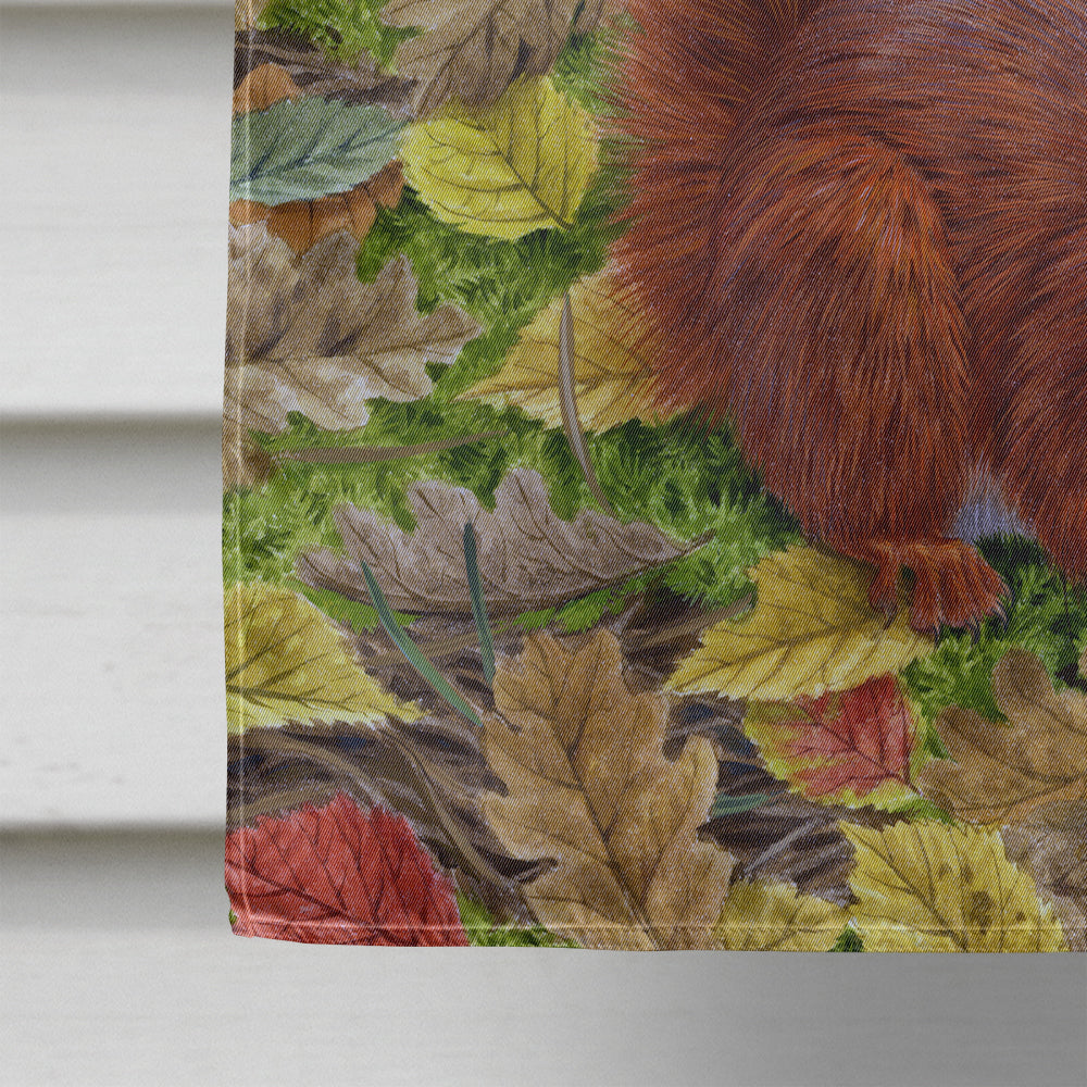 Red Squirrels Flag Canvas House Size ASA2133CHF  the-store.com.