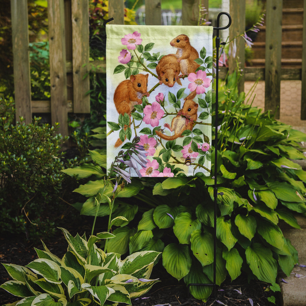 Dormice Dormouse Flag Garden Size ASA2136GF.