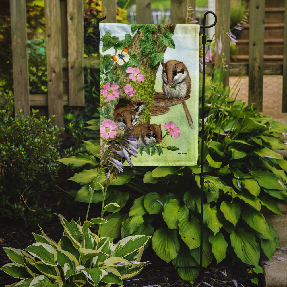 Dormice Dormouse Flag Garden Size ASA2139GF.