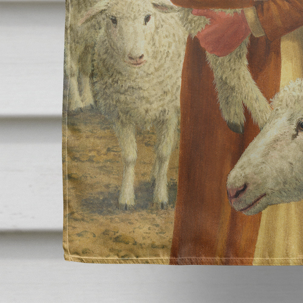 Shepherd and his sheep Flag Canvas House Size ASA2141CHF  the-store.com.