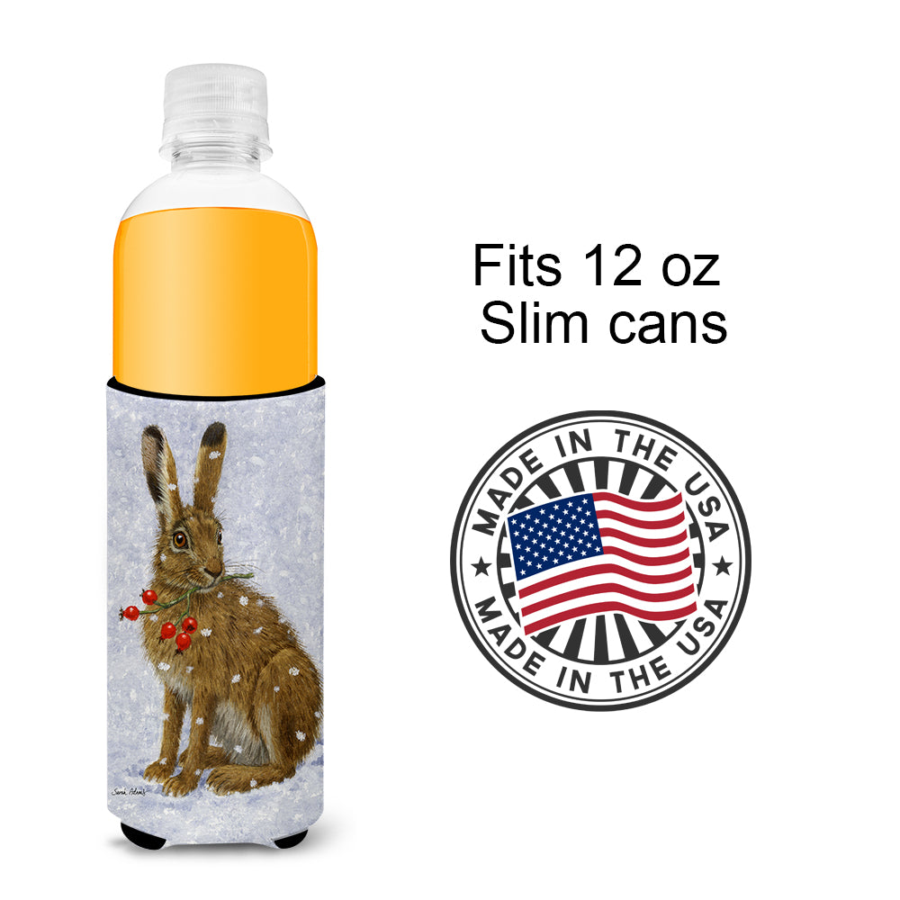 Rabbit Hare & Rosehips Ultra Beverage Insulators for slim cans ASA2147MUK  the-store.com.