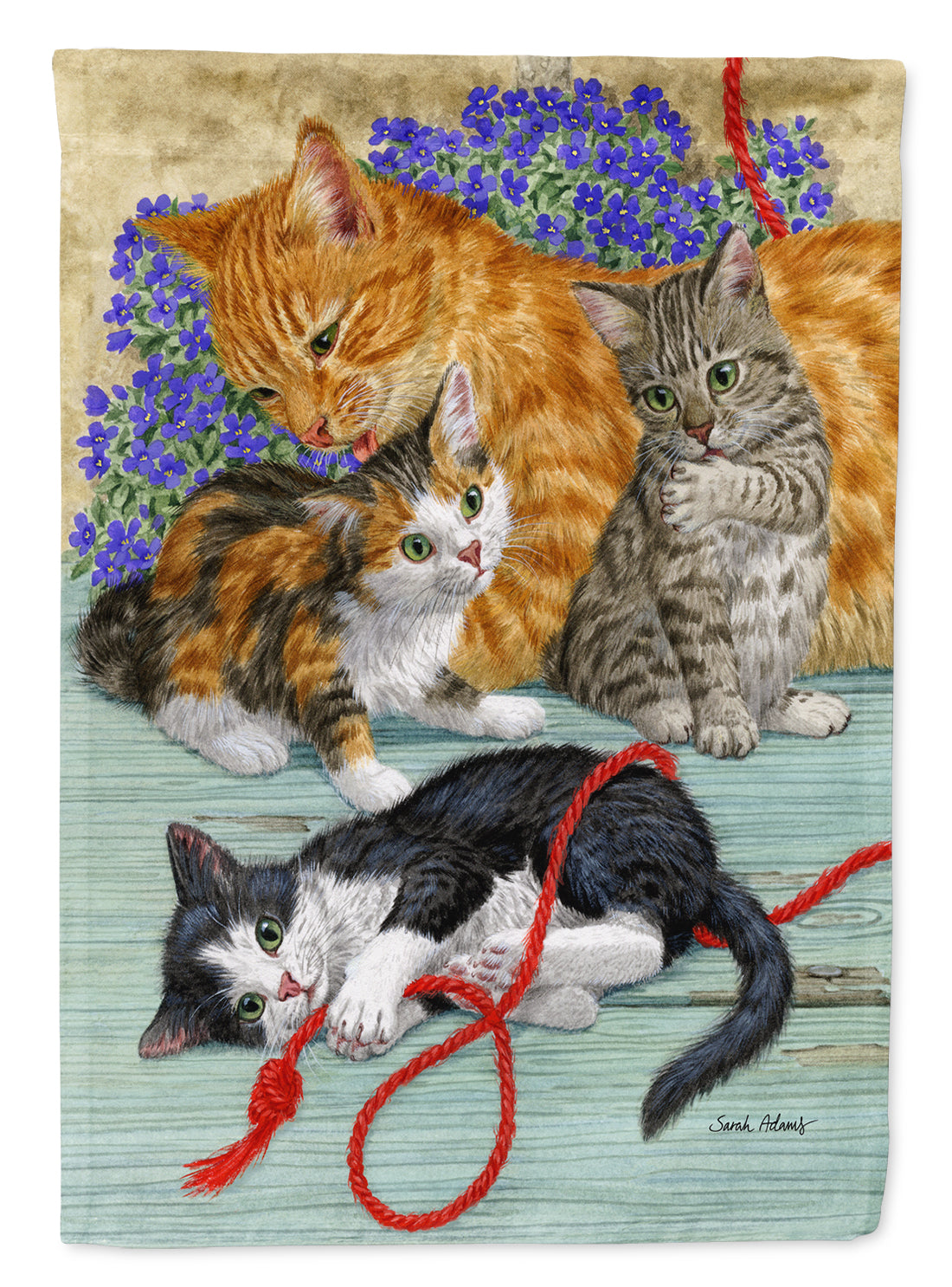 Cats Flag Garden Size ASA2150GF.