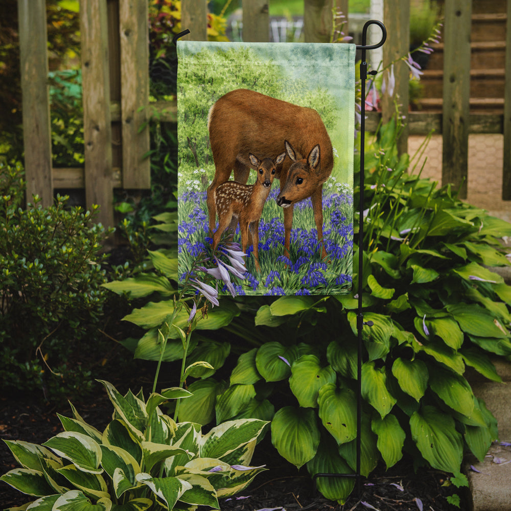 Deer & Fawn Flag Garden Size ASA2151GF.