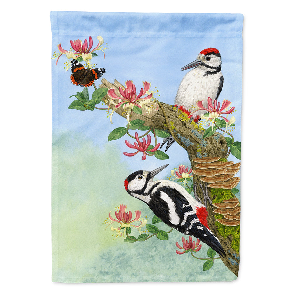 Woodpeckers Flag Canvas House Size ASA2153CHF  the-store.com.