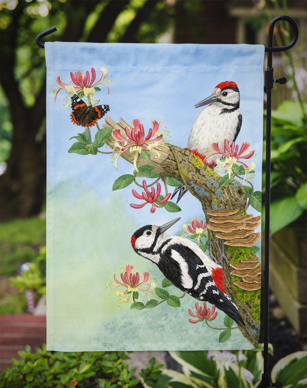 Woodpeckers Flag Garden Size ASA2153GF.