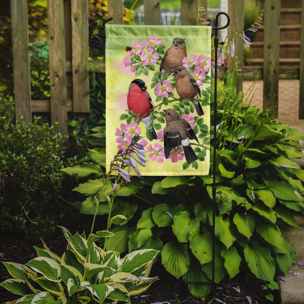 Eurasian Bullfinches Flag Garden Size ASA2154GF.