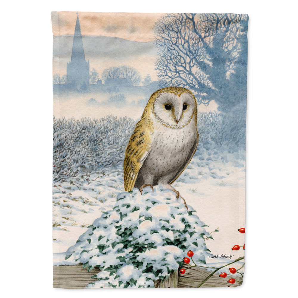 Barn Owl Flag Canvas House Size ASA2157CHF  the-store.com.