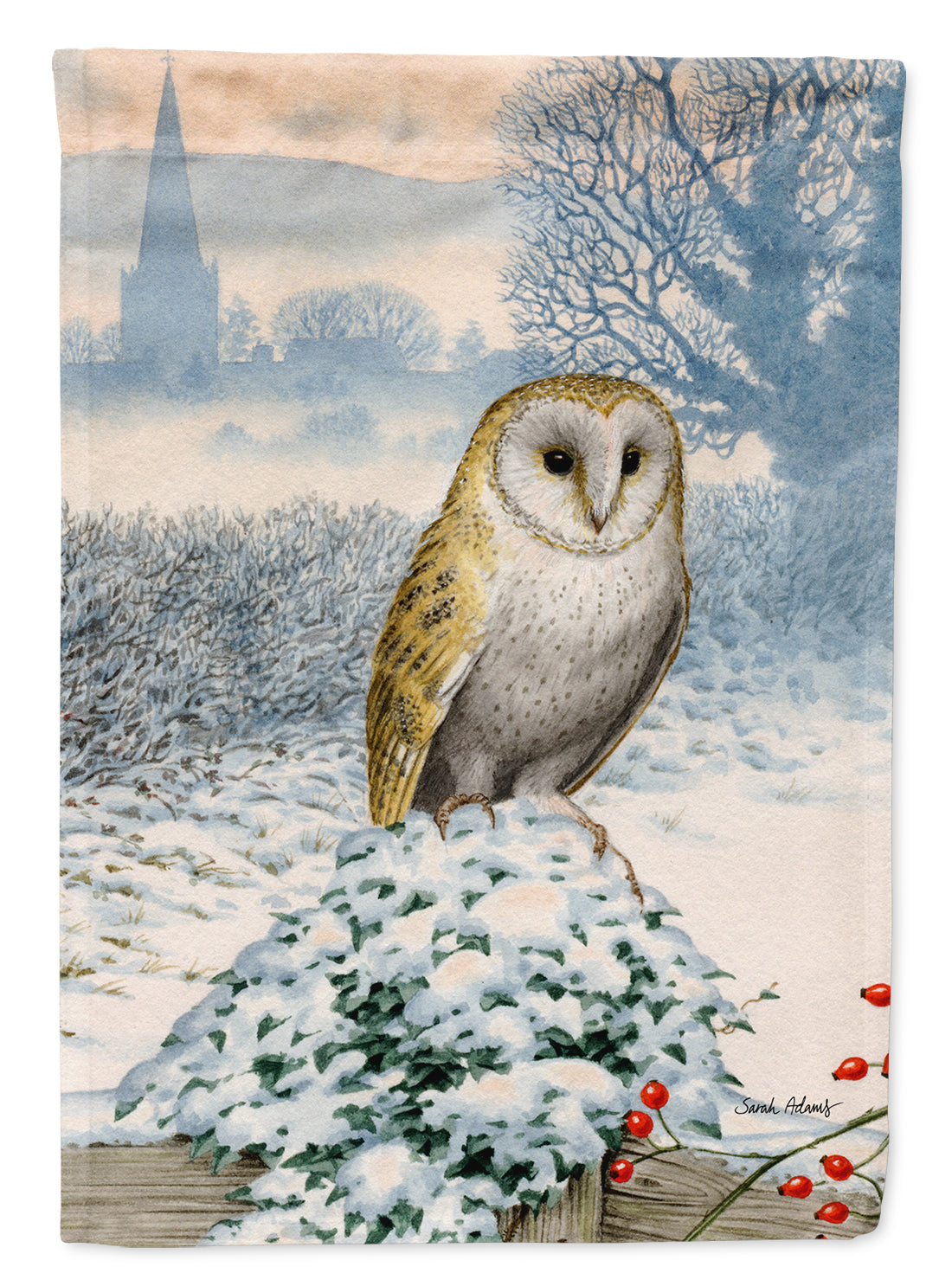 Barn Owl Flag Garden Size ASA2157GF  the-store.com.