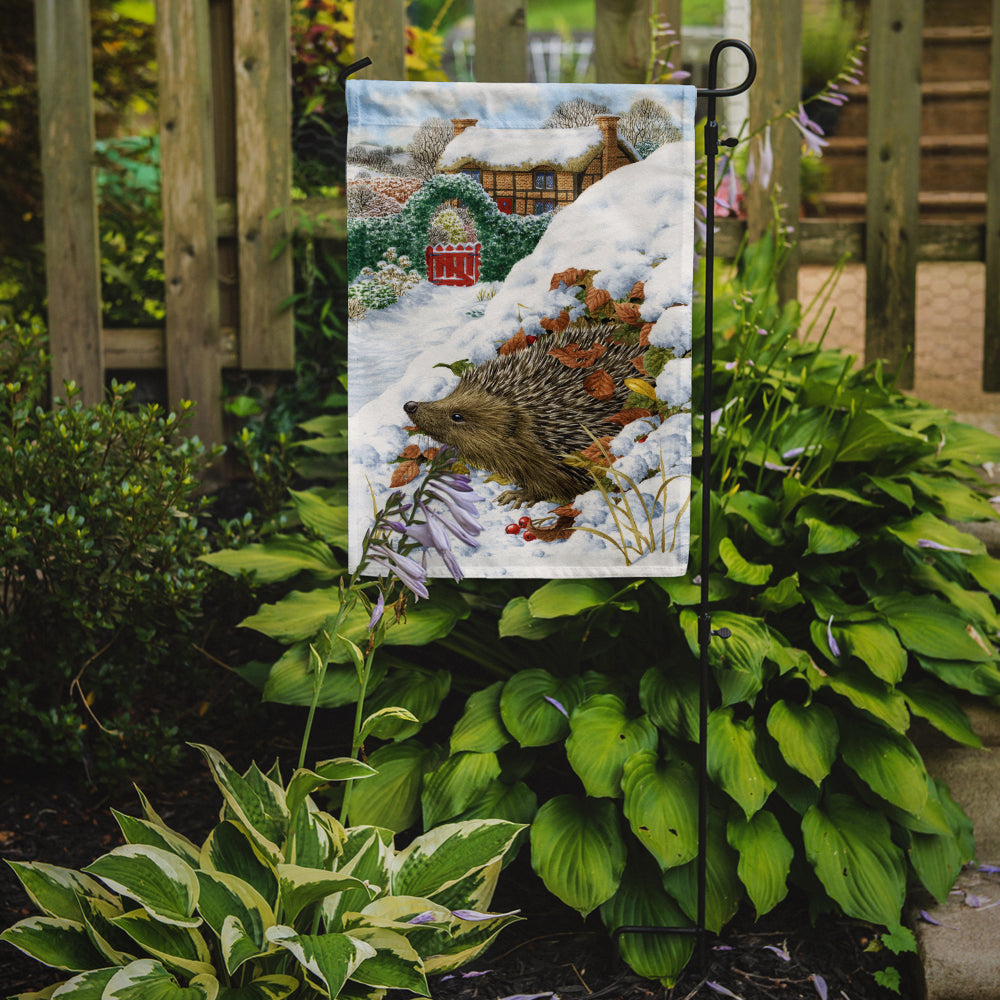 Hedgehog Holiday Flag Garden Size ASA2158GF.