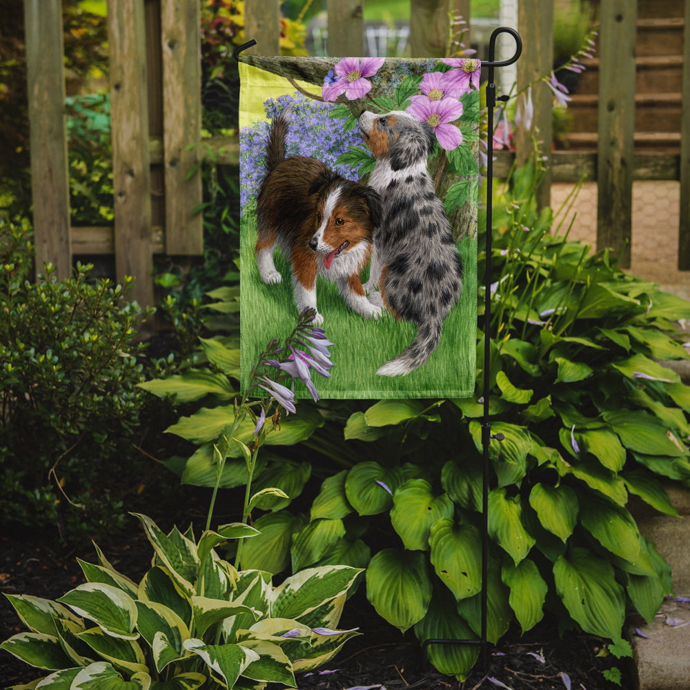 Sheltie Puppies Flag Garden Size ASA2166GF.