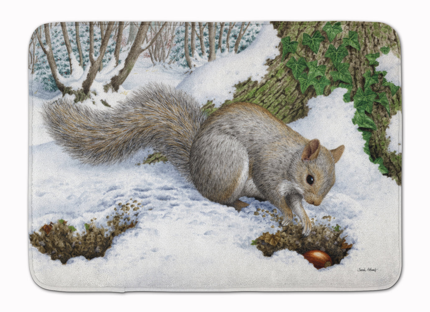 Grey Squirrel Machine Washable Memory Foam Mat ASA2180RUG - the-store.com