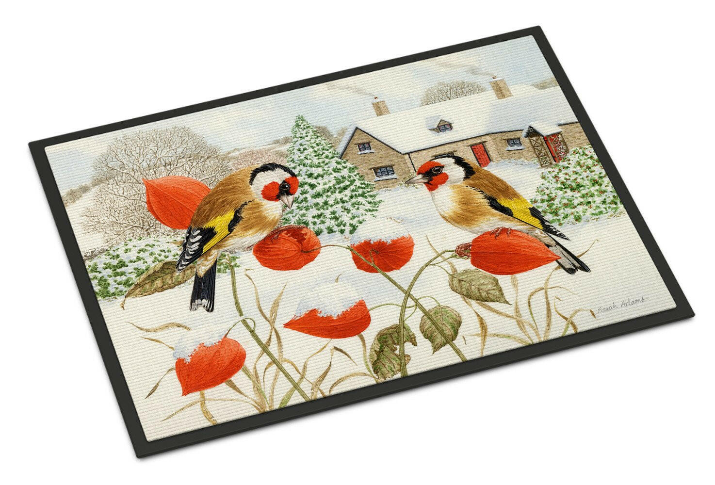 European Goldfinches Indoor or Outdoor Mat 24x36 ASA2189JMAT - the-store.com