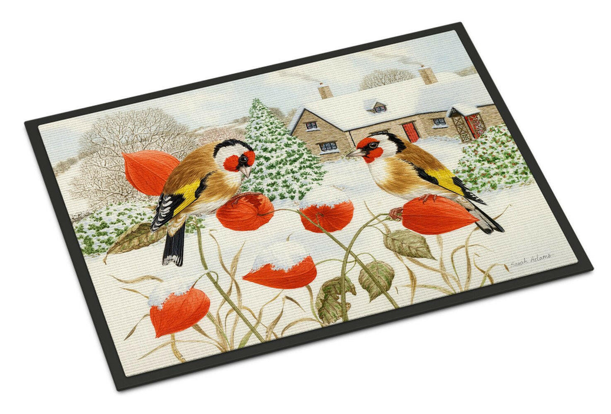 European Goldfinches Indoor or Outdoor Mat 18x27 ASA2189MAT - the-store.com