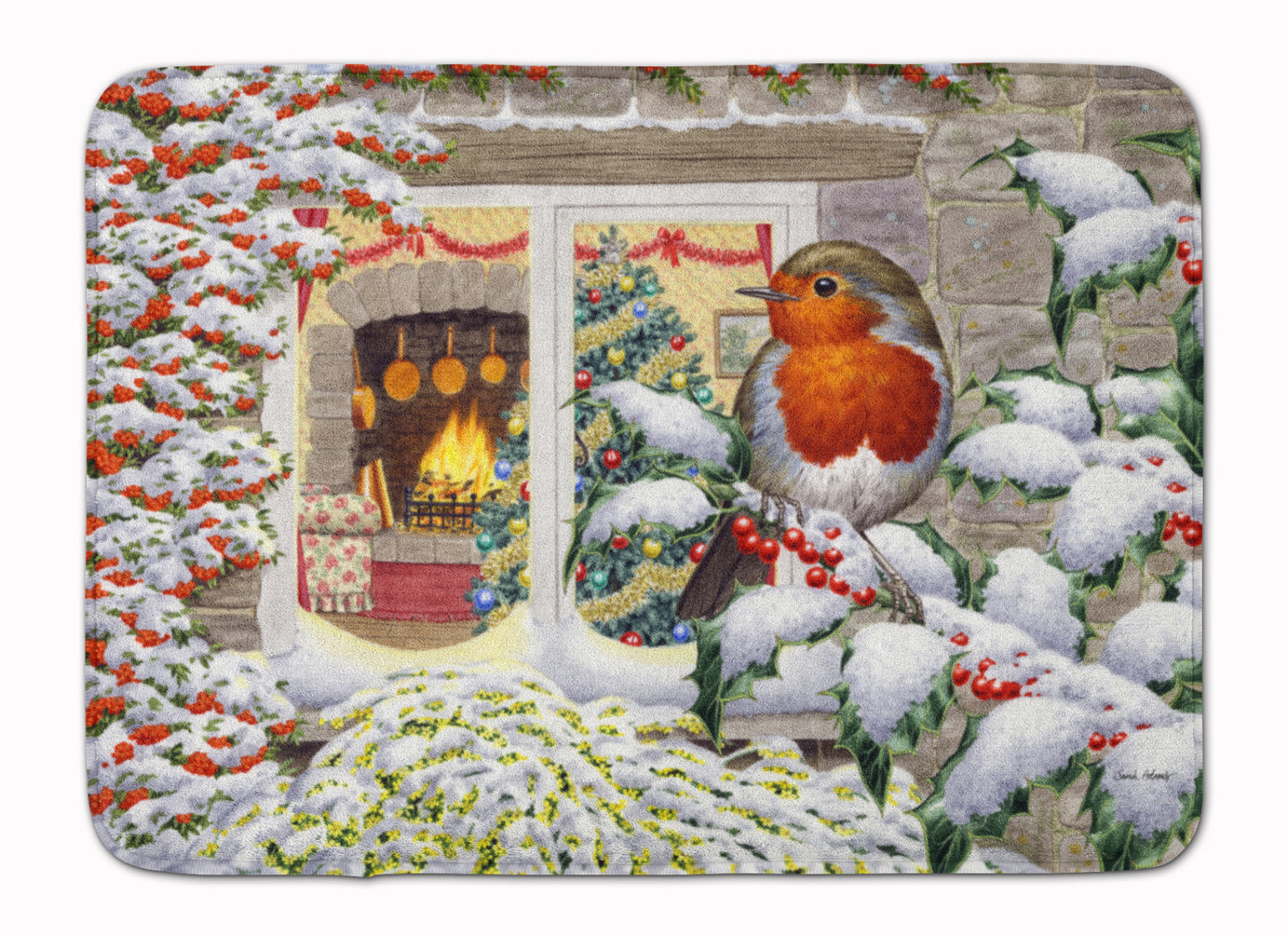 European Robin Machine Washable Memory Foam Mat ASA2199RUG - the-store.com