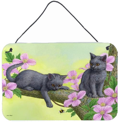 Chartruex Kittens Wall or Door Hanging Prints ASA2211DS812 by Caroline's Treasures