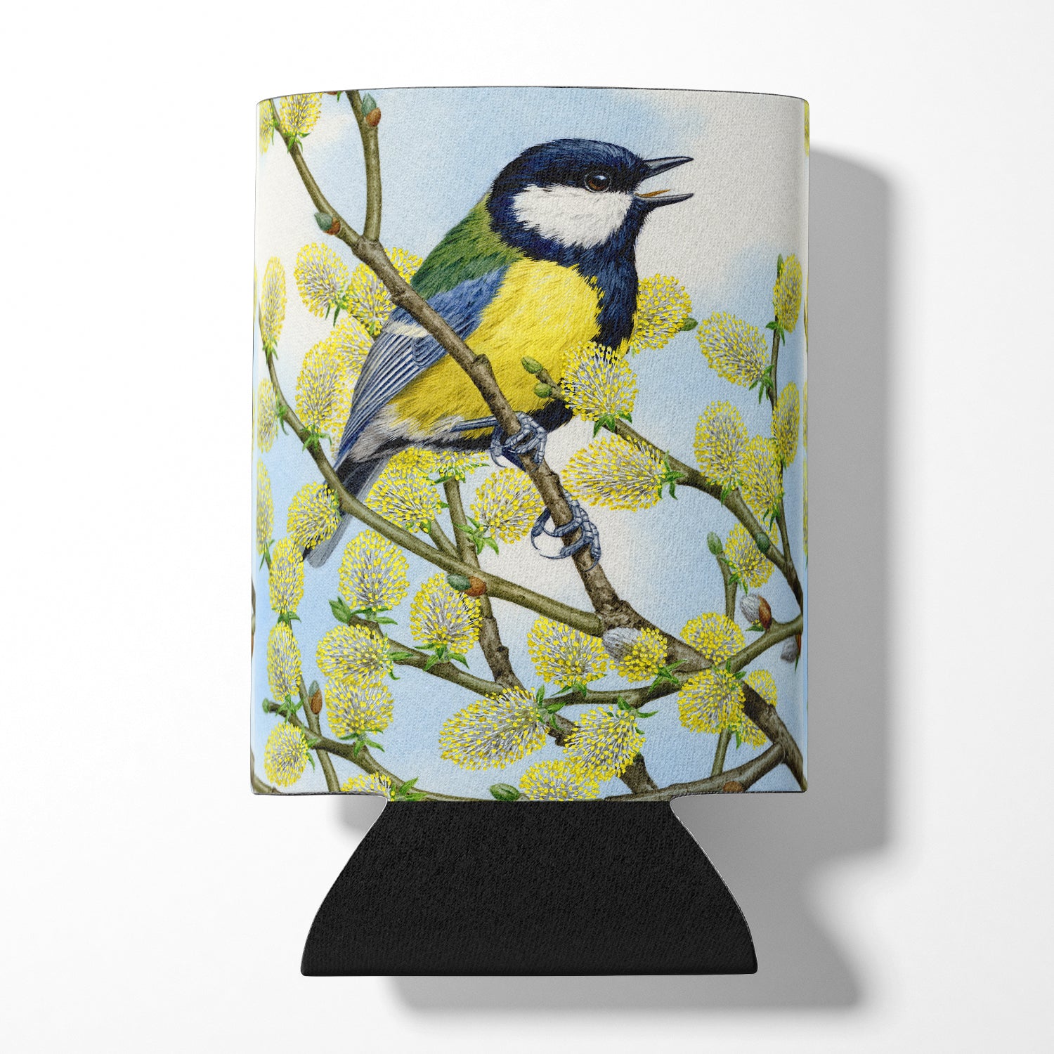 Eurasian Blue Tit by Sarah Adams Can or Bottle Hugger ASAD0777CC.