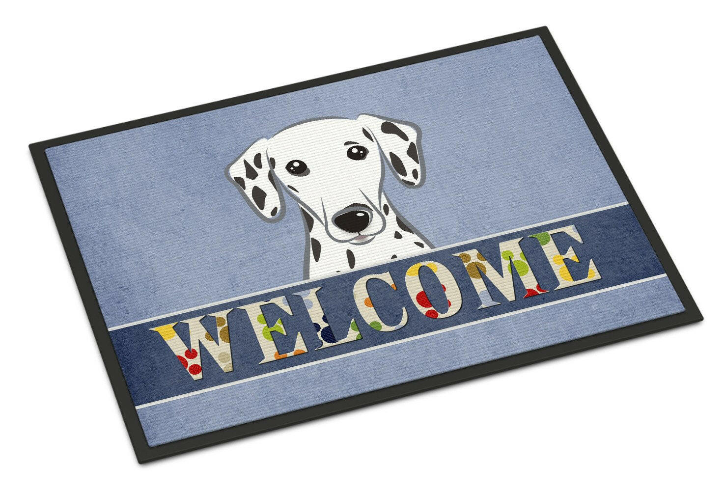 Dalmatian Welcome Indoor or Outdoor Mat 24x36 BB1396JMAT - the-store.com