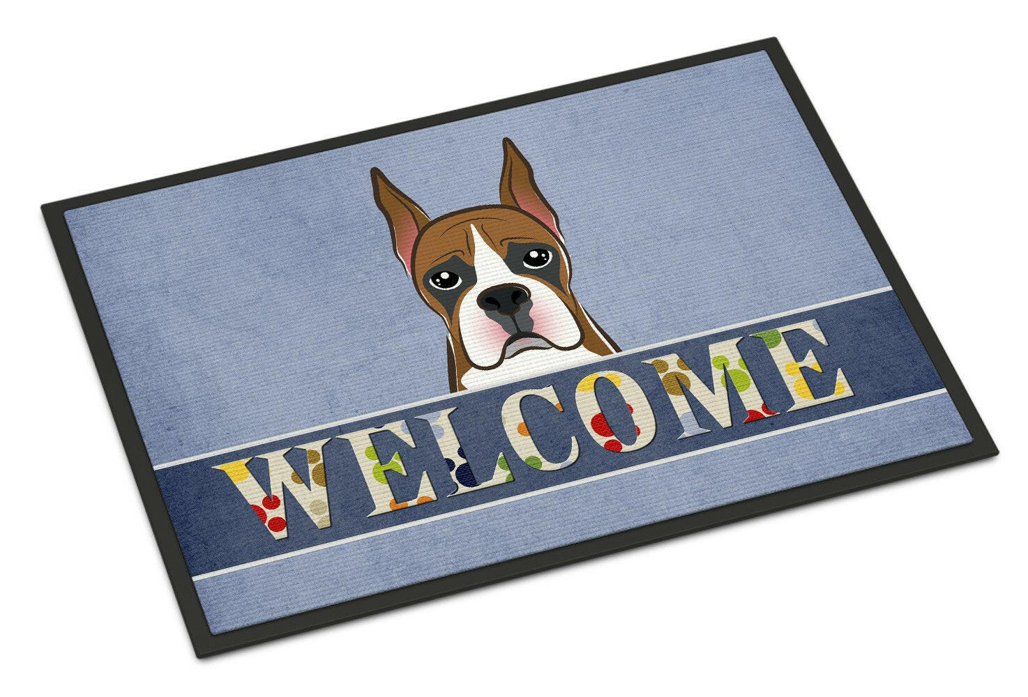 Boxer Welcome Indoor or Outdoor Mat 24x36 BB1409JMAT - the-store.com