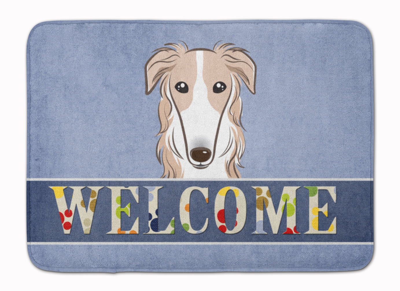 Borzoi Welcome Machine Washable Memory Foam Mat BB1414RUG - the-store.com