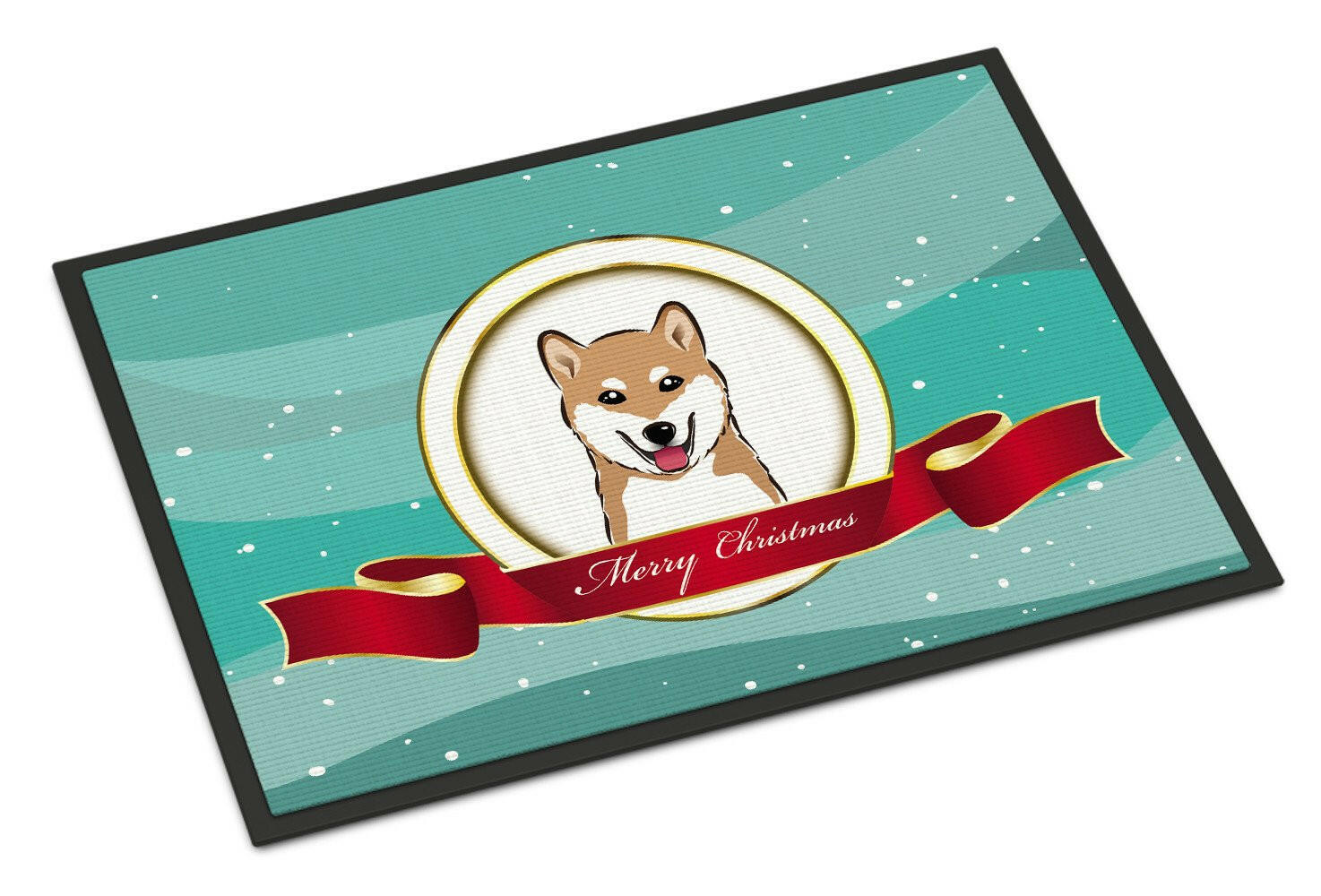 Shiba Inu Merry Christmas Indoor or Outdoor Mat 24x36 BB1535JMAT - the-store.com