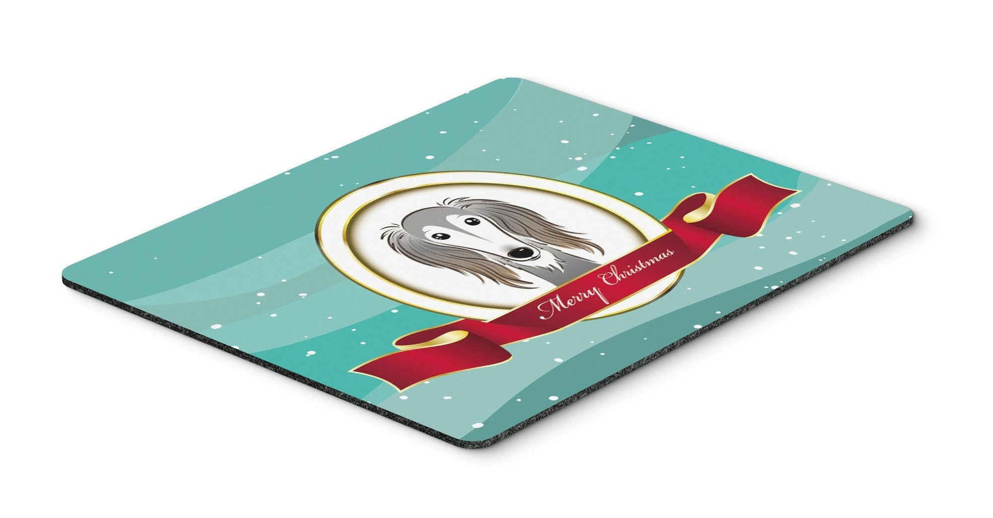 Saluki Merry Christmas Mouse Pad, Hot Pad or Trivet BB1539MP by Caroline's Treasures