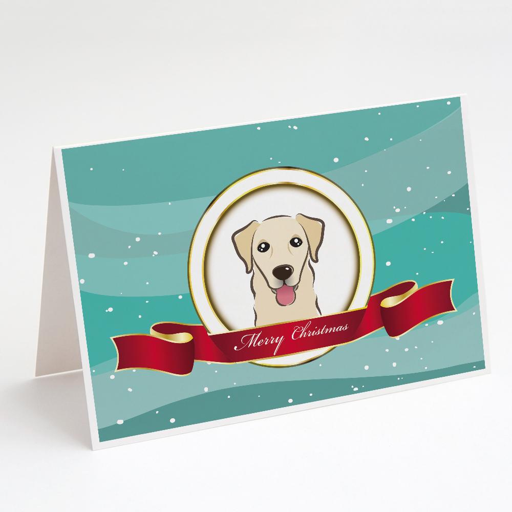 Buy this Golden Retriever Merry Christmas Greeting Cards and Envelopes Pack of 8