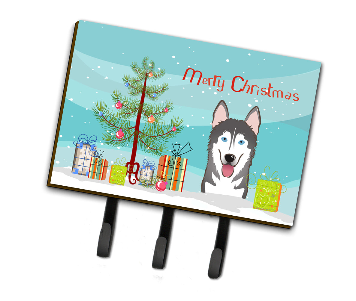 Christmas Tree and Alaskan Malamute Leash or Key Holder BB1590TH68  the-store.com.