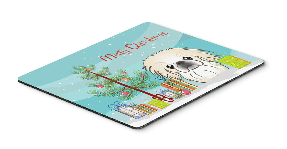 Christmas Tree and Pekingese Mouse Pad, Hot Pad or Trivet BB1593MP by Caroline&#39;s Treasures