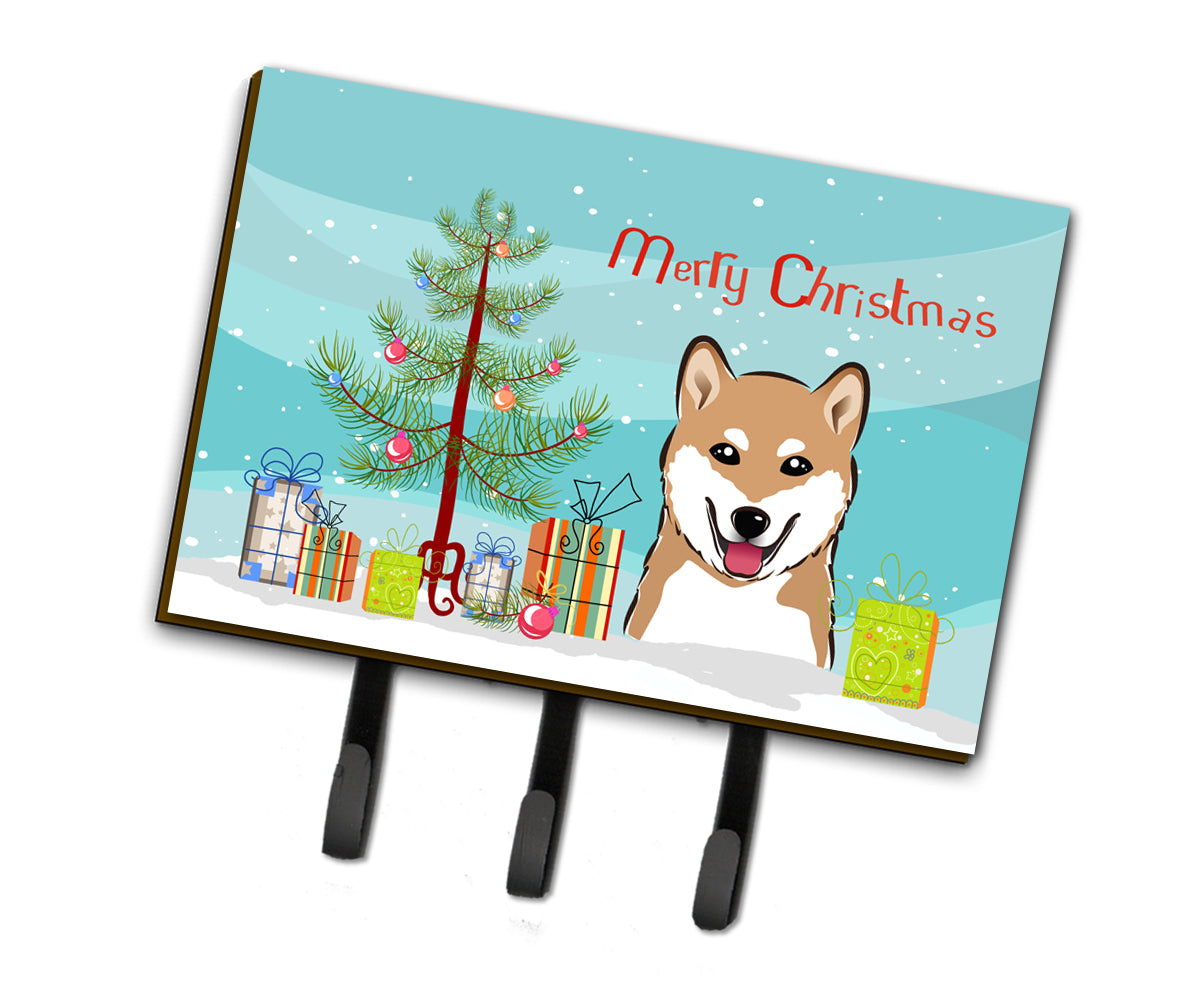 Christmas Tree and Shiba Inu Leash or Key Holder BB1597TH68  the-store.com.