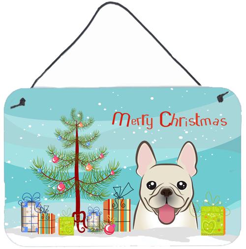 Christmas Tree and French Bulldog Wall or Door Hanging Prints by Caroline's Treasures