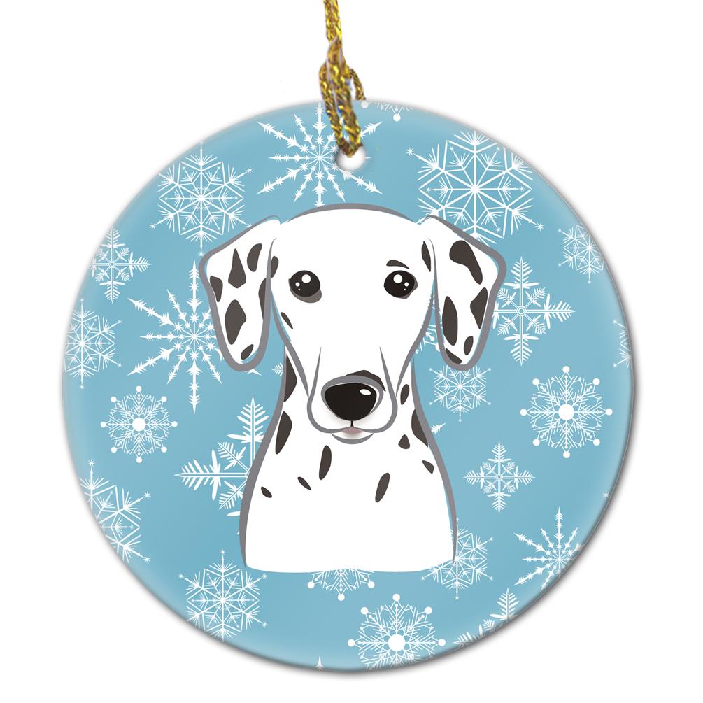 Snowflake Dalmatian Ceramic Ornament BB1644CO1 by Caroline's Treasures