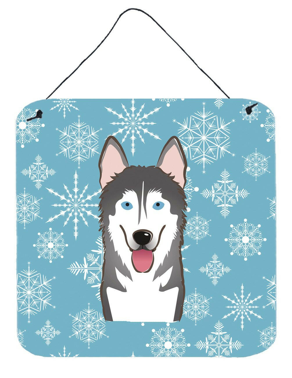 Snowflake Alaskan Malamute Wall or Door Hanging Prints BB1652DS66 by Caroline&#39;s Treasures