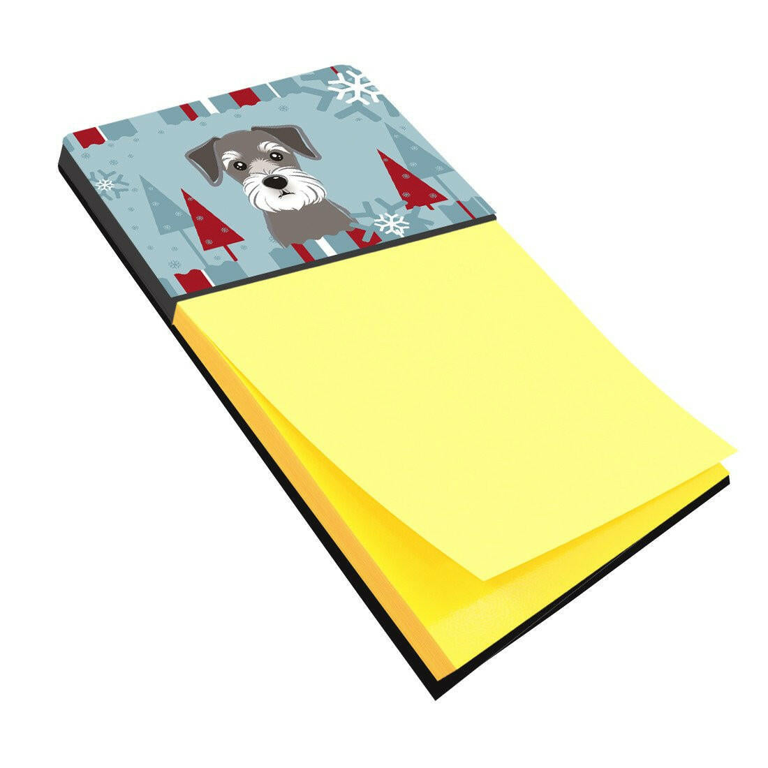 Winter Holiday Schnauzer Sticky Note Holder BB1702SN by Caroline&#39;s Treasures