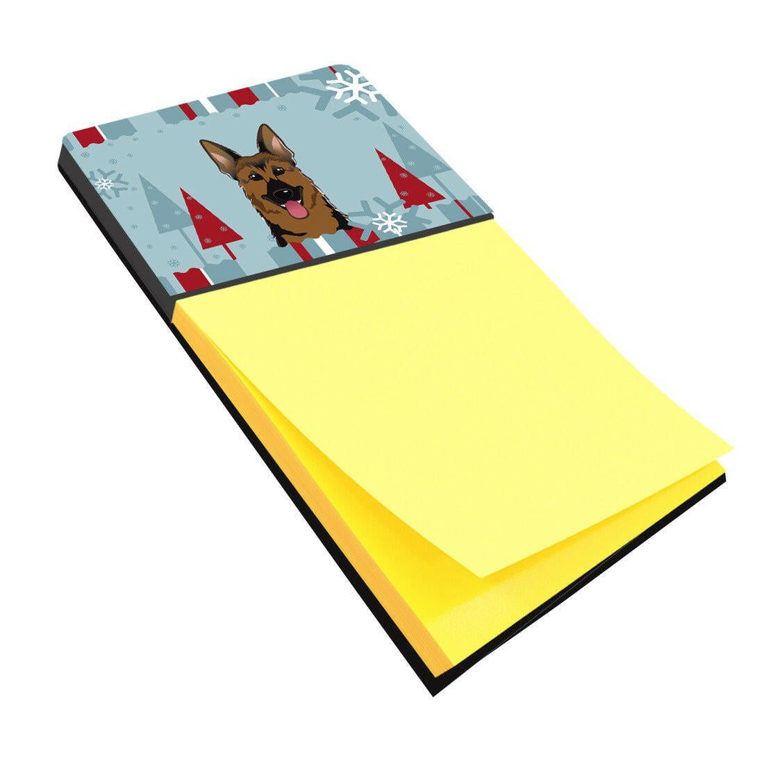 Winter Holiday German Shepherd Sticky Note Holder BB1707SN by Caroline's Treasures